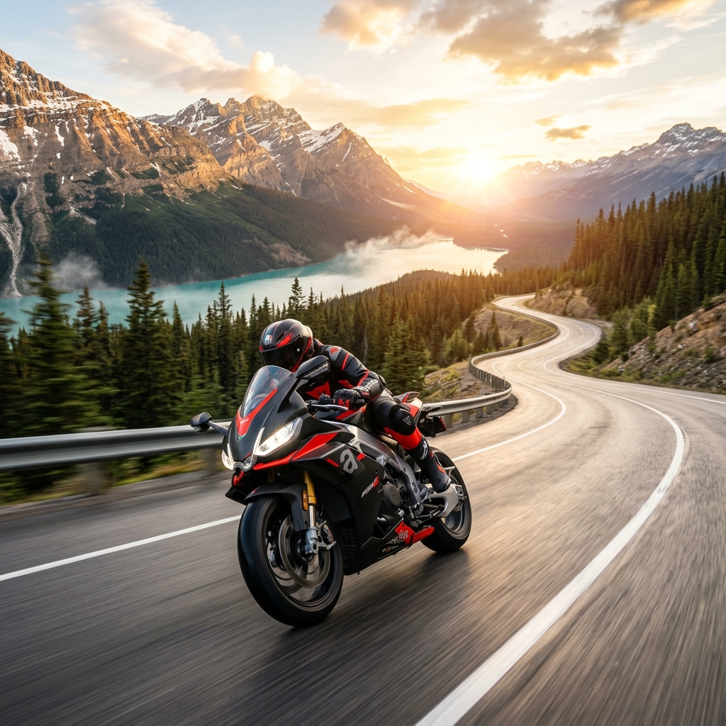 Canadian mountain highway