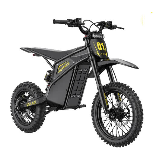2026 Heybike Villain Off Road Dirt Bike ALL BLACK